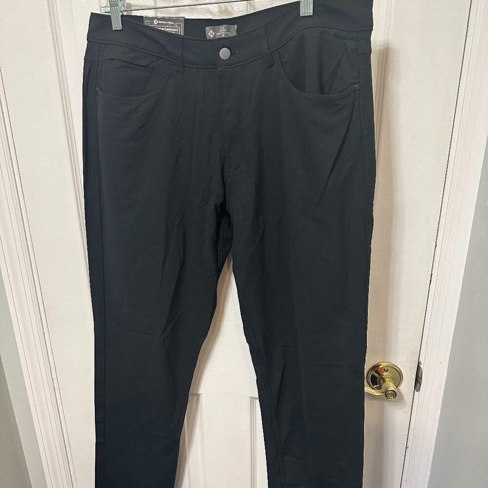 Members Mark Men's Performance Men's Black Pants